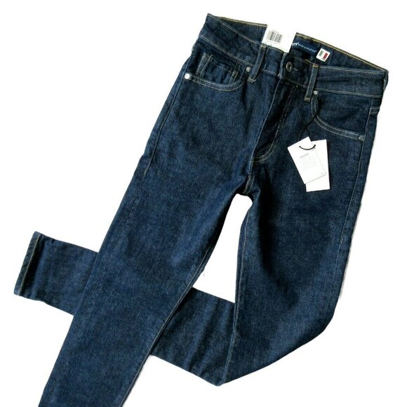 NWT Levi's Made & Crafted 721 High Rise Skinny in Rinse Selvedge Stretch Jean 25 - Picture 3 of 10